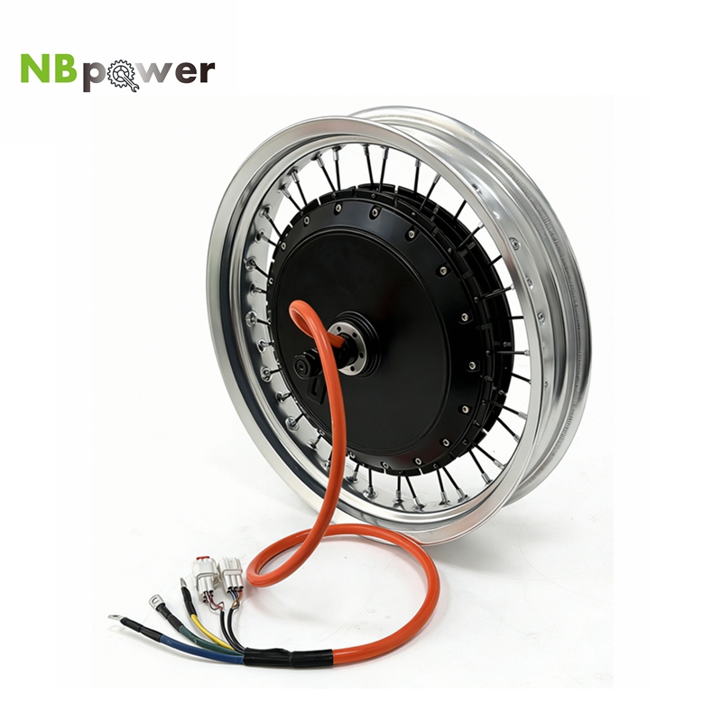 Qs Motor 273 8000W Hub Motor - Colorido 17x3,0 NBpower/QS V3 273 40H