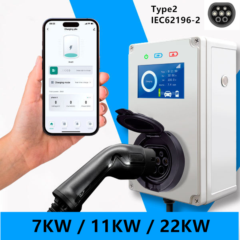 Ev Charger Type 2 22Kw 32A 3 Phase - Cargador para Vehículos Eléctricos Tipo 2,