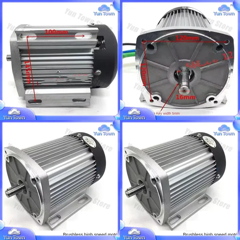 Ev Electric Motor Conversion Kit Car - Motor sin Escobillas para Modificación de