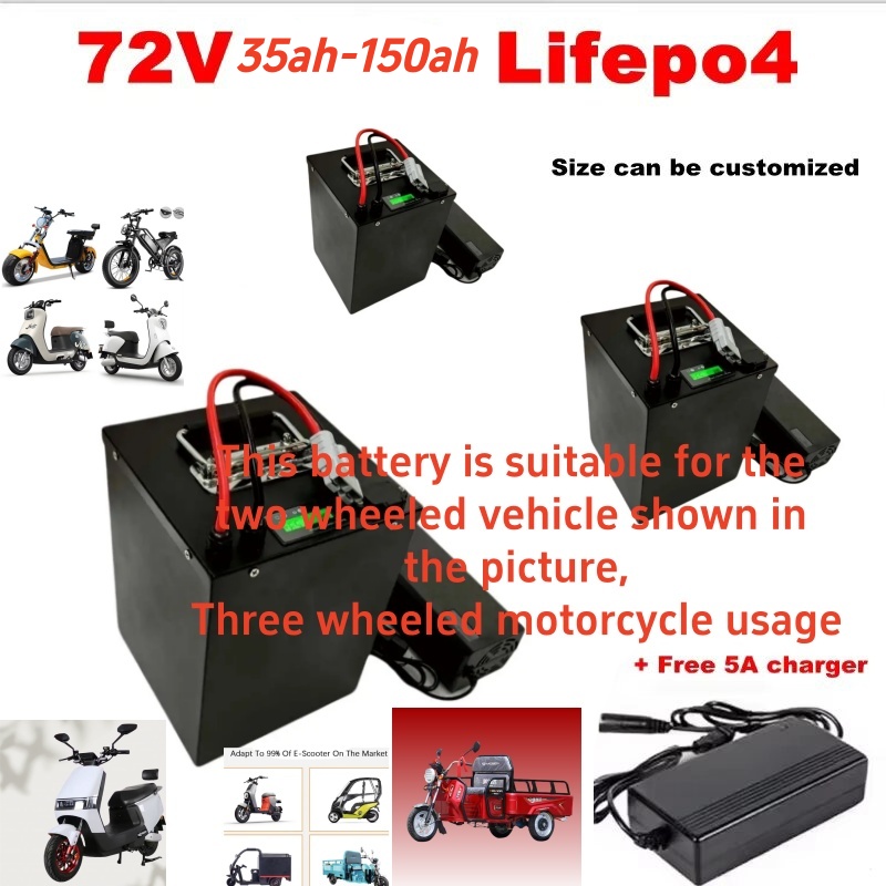 Paquete de Baterías de Litio L - Lifepo4 72V 100Ah Battery Pack Ev reseña y precio
