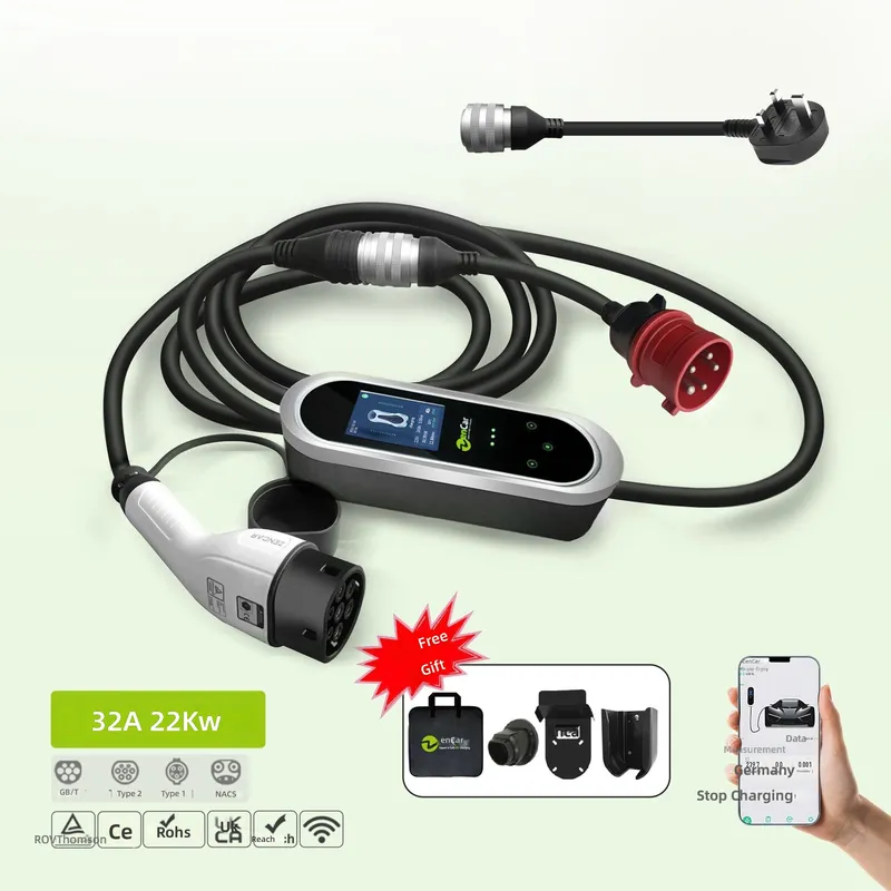 Cargador de Vehículos Eléctric - Ev Charger Type 2 22Kw 32A 3 Phase reseña y precio