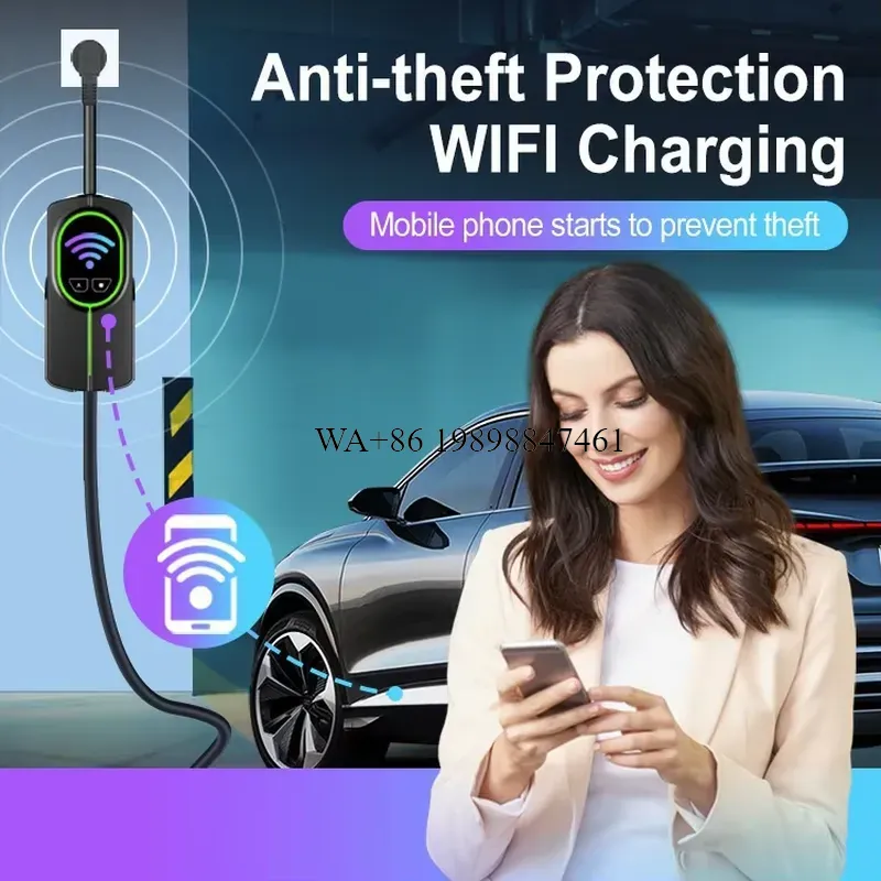 Wmwmnu para cargador EV RUIVAN - J1772 Evse 32A Level 2 Charger reseña y precio