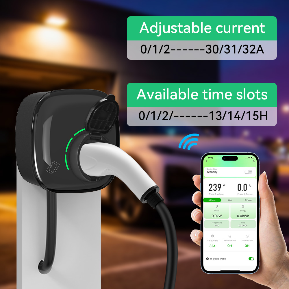 Cargador de Vehículos Eléctric - Ev Charger Type 2 22Kw 32A 3 Phase reseña y precio