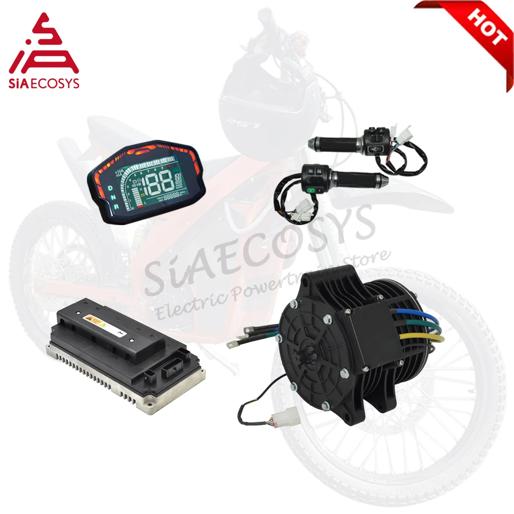 QSMotor 3000W Motor eléctrico  - Mid Drive Motor Kit 72V 5000W reseña y precio