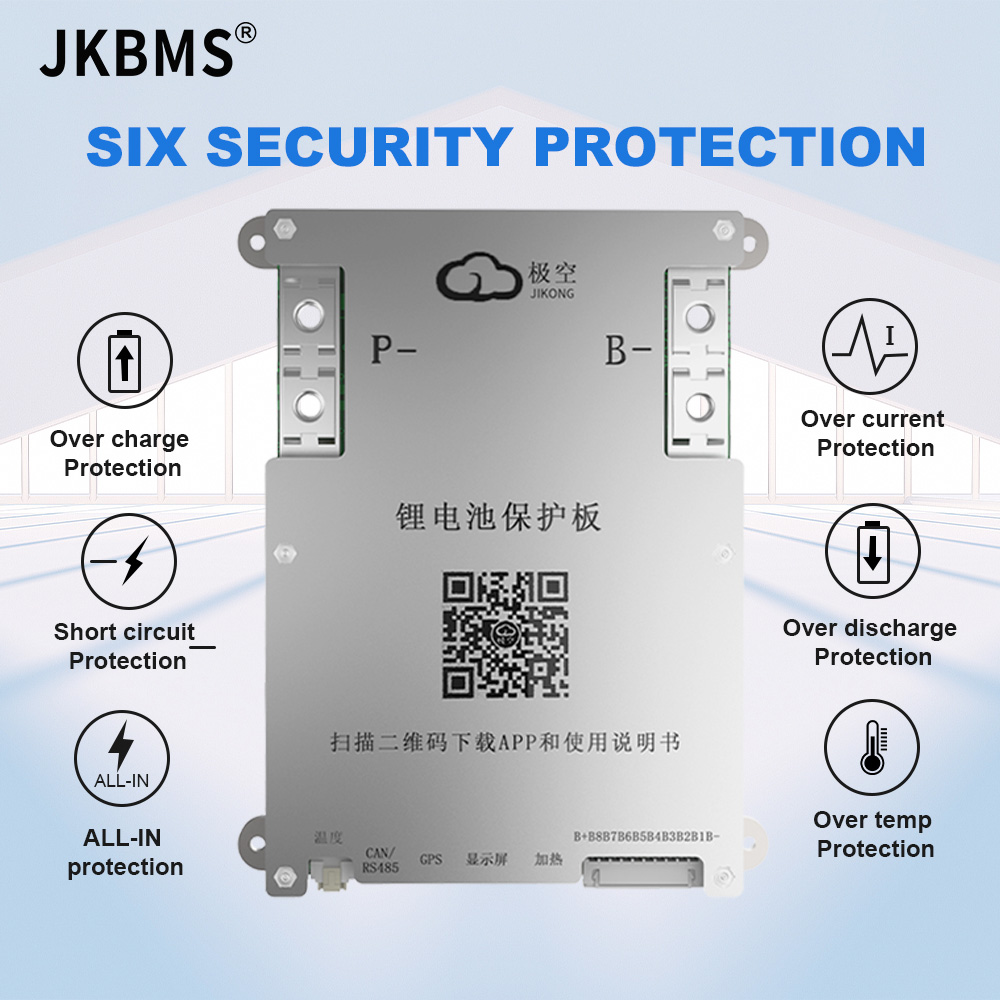 JK-BMS - Batería Inteligente c - Smart Bms 24S 200A Bluetooth Lifepo4 reseña y precio