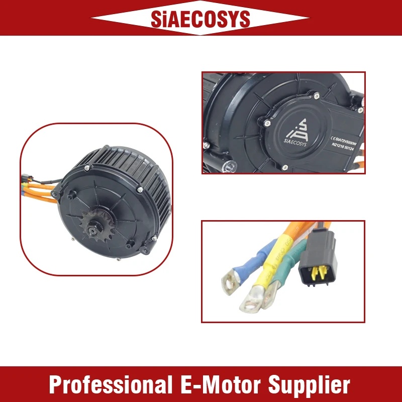 Motor de transmisión central P - Mid Drive Motor Kit 72V 5000W reseña y precio