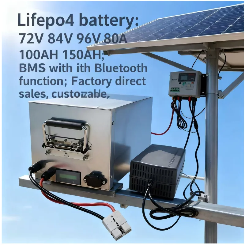 Paquete de batería LIFEPO4 con - Lifepo4 72V 100Ah Battery Pack Ev reseña y precio