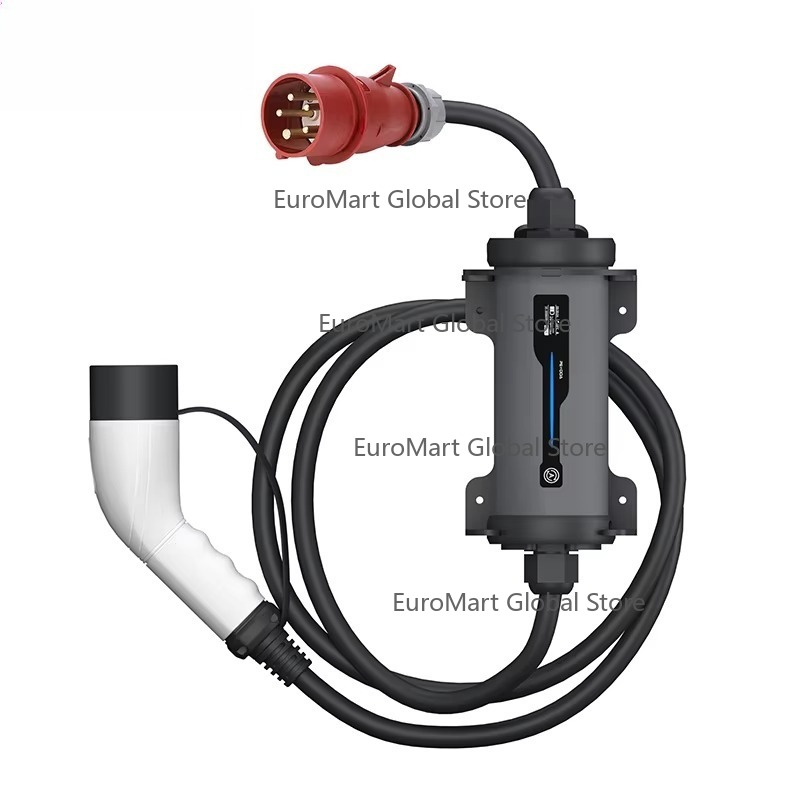 Cargador de Vehículos Eléctric - Type 2 Portable Ev Charger 11Kw Cee reseña y precio