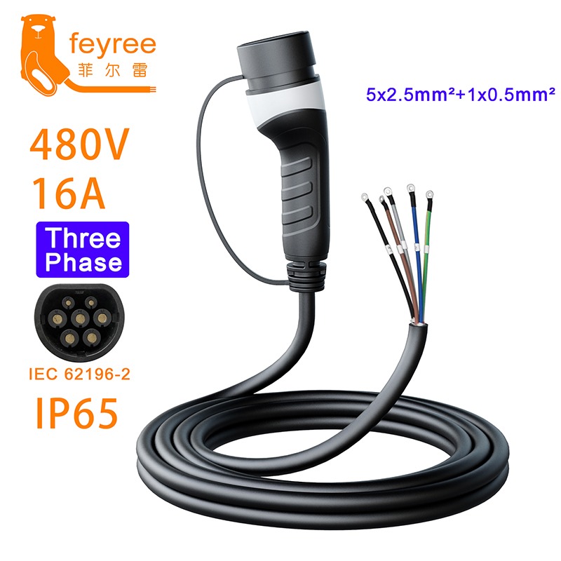Cargador Feyree trifásico para - Ev Charger Type 2 22Kw 32A 3 Phase reseña y precio