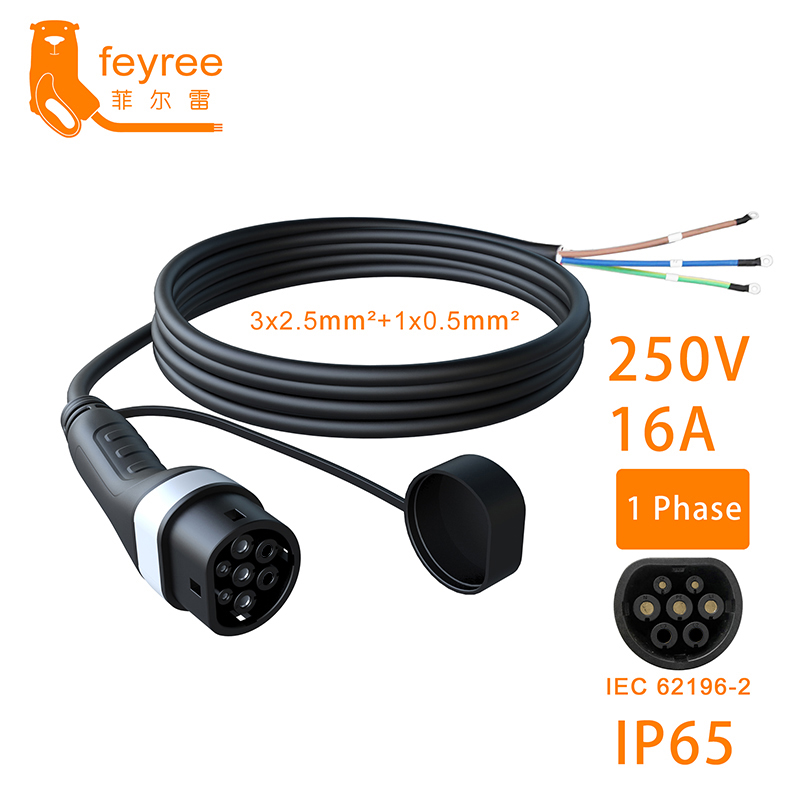Cargador Feyree trifásico para - Ev Charger Type 2 22Kw 32A 3 Phase reseña y precio