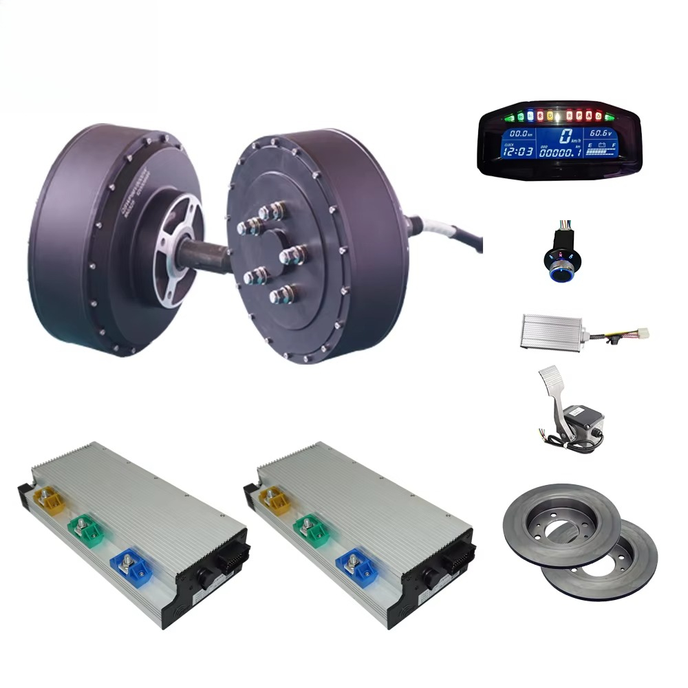 QS Motor 8000W 273 Dual 2WD 96 - Qs Motor 273 8000W Hub Motor reseña y precio