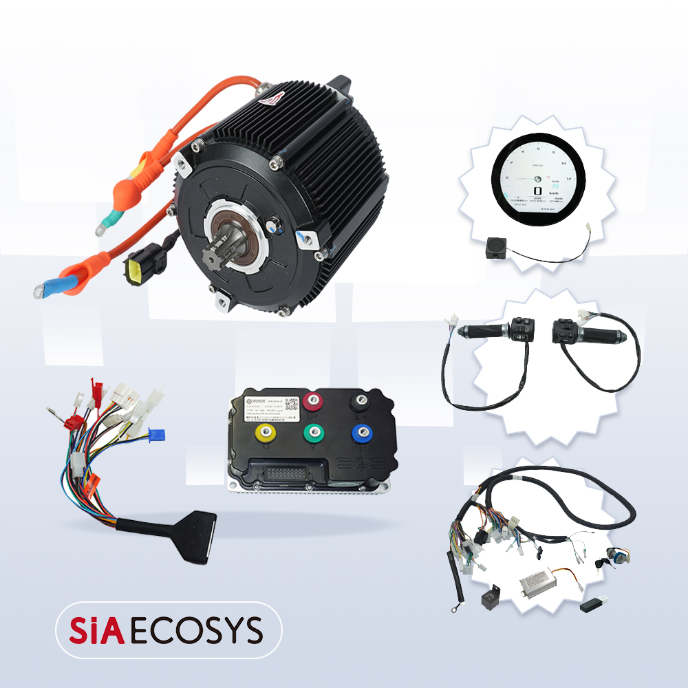 Kits de Motor Eléctrico SiAECO - Mid Drive Motor Kit 72V 5000W reseña y precio
